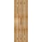 Ekena Millwork Spaced Board-n-Batten Shutters w/Z-Bar, Rough Sawn Western Red Cedar, 23W x 70H, PR RBS06Z23X070RWR - alternate 4